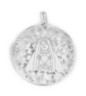 Medalla Virgen del Calvario en plata de ley®. 40mm