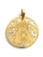 Medalla Virgen del Calvario en plata de ley®. 25mm