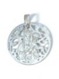 Medalla Virgen de la Almudena en plata de ley®. 25mm