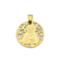 Medalla San Francisco de Asís plata de ley®. 25mm