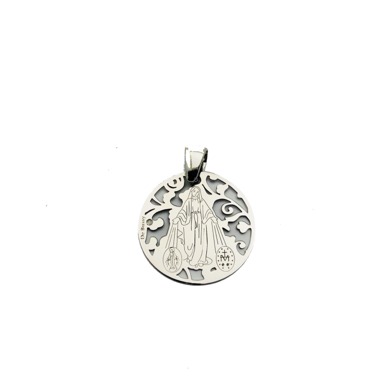 Medalla V. Milagrosa plata de ley