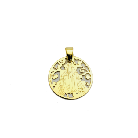 Medalla Virgen Milagrosa plata de ley®. 25mm