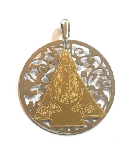 Medalla Virgen de la Fuensanta plata de ley®. 35mm