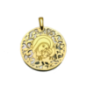 Medalla Virgen del Camino en plata de ley y nácar®. 35mm