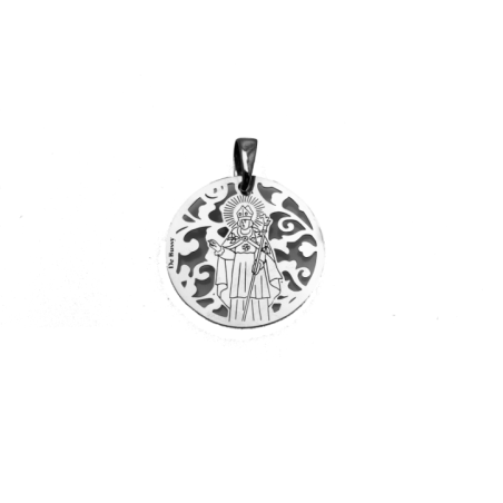 Medalla Sant Narcis en plata de ley