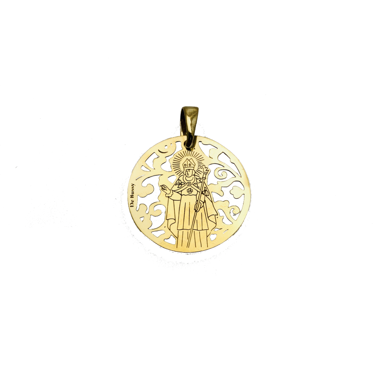Medalla Sant Narcis plata de ley®. 25mm