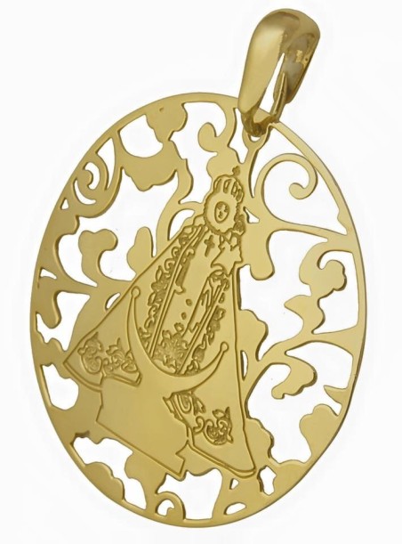 Medalla Virgen de la Fuensanta plata de ley®. 25mm