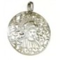 Medalla Virgen Medjugorje plata de ley®. 40mm