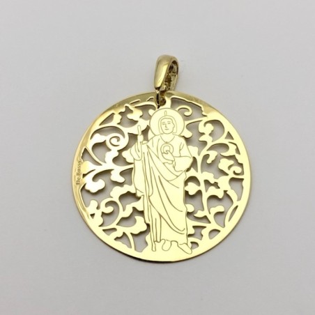 Medalla San Judas Tadeo plata de ley®. 35mm