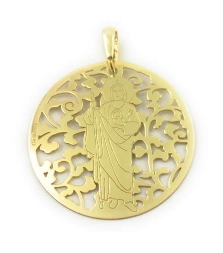 Medalla San Judas Tadeo plata de ley®. 35mm