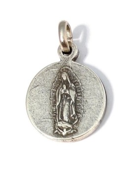 medalla Guadalupe Ortiz de Landázuri en metal con baño de plata de 5 micras