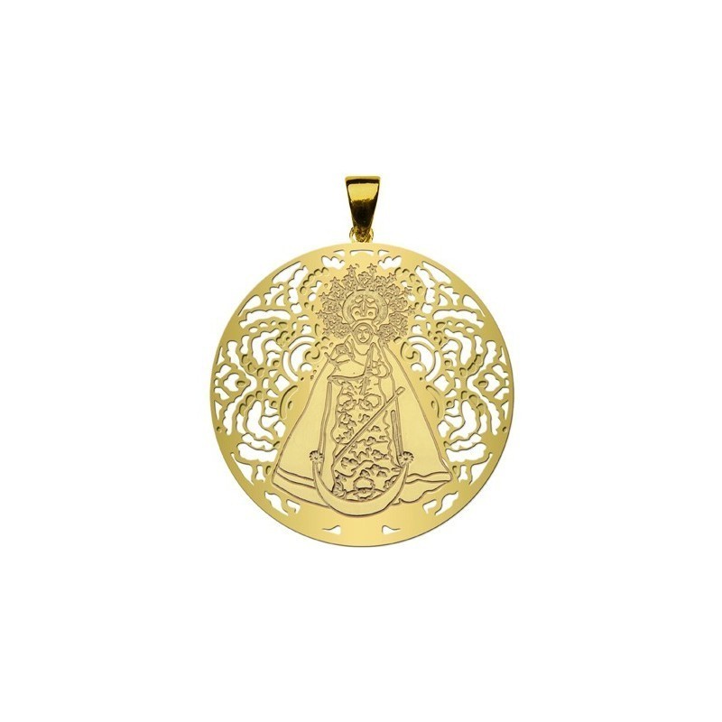 Medalla Virgen de Gador plata de ley®. 25mm