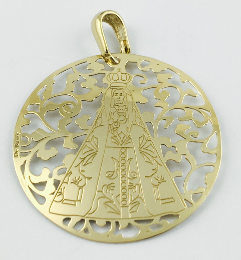 Medalla Nuestra Señora de Begoña plata de ley®. 40mm