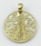 Medalla Virgen Nuestra Señora de Begoña plata de ley y nácar®. 25mm