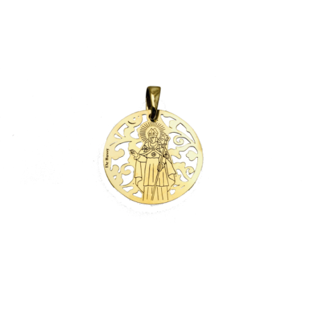 Medalla Sant Narcis plata de ley®. 35mm
