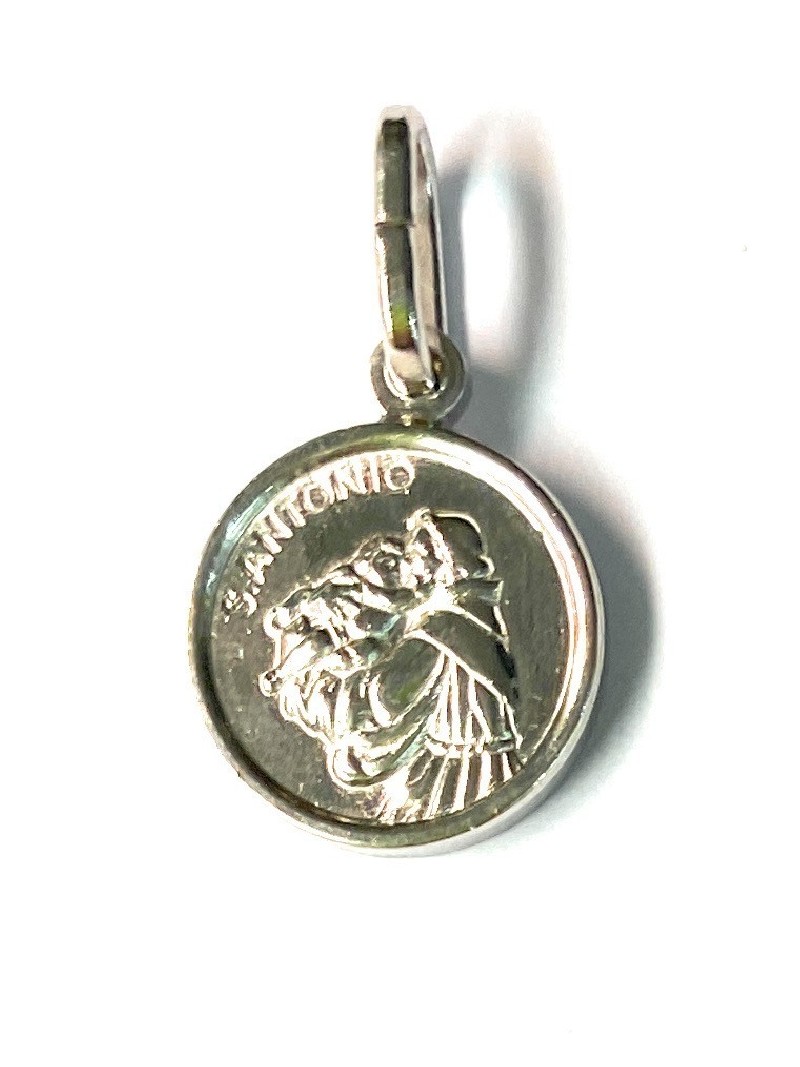 Medalla San Antonio plata de ley