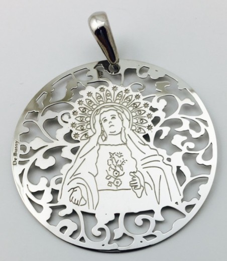 Medalla Virgen de Amargura (Paso Blanco de Lorca)