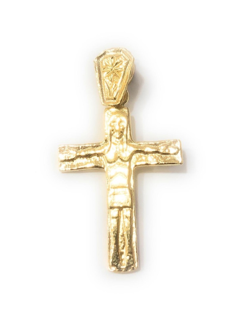 Cruz Camino Neocatecumenal en plata de ley cubierta de oro de 18kt

Tamaño: 25mm + 7mm reasa