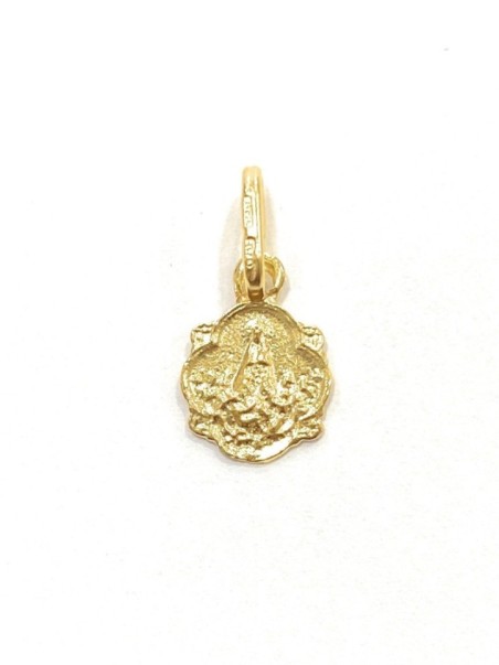 Medalla Virgen de los Desamparados en plata de ley cubierta de oro de 18 kt

Tamaño redondo: 9mm