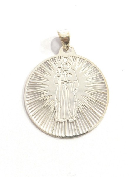 Medalla Apóstol Santiago en plata de ley 925