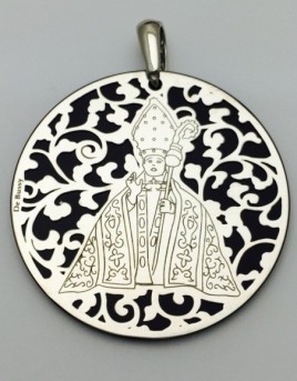 Medalla plata de ley San Fermín