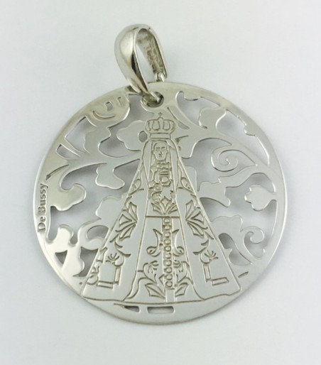 Medalla Virgen Nuestra Señora de Begoña Plata de Ley 25mm