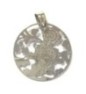 Medalla Virgen Caridad plata de ley®. 25mm