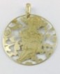 Medalla Virgen Caridad plata de ley®. 40mm