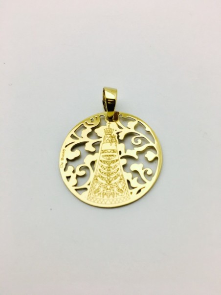 Medalla Virgen de Loreto plata de ley®. 25mm