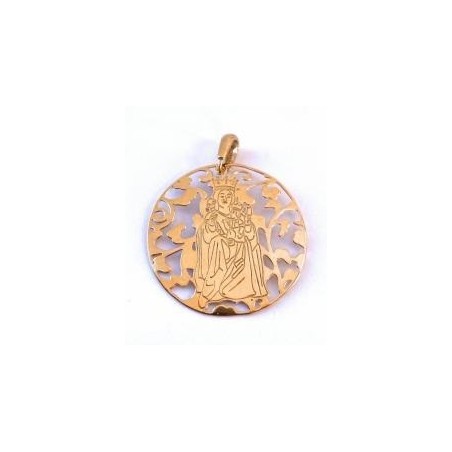 Medalla Virgen de la Victoria plata de ley®. 40mm